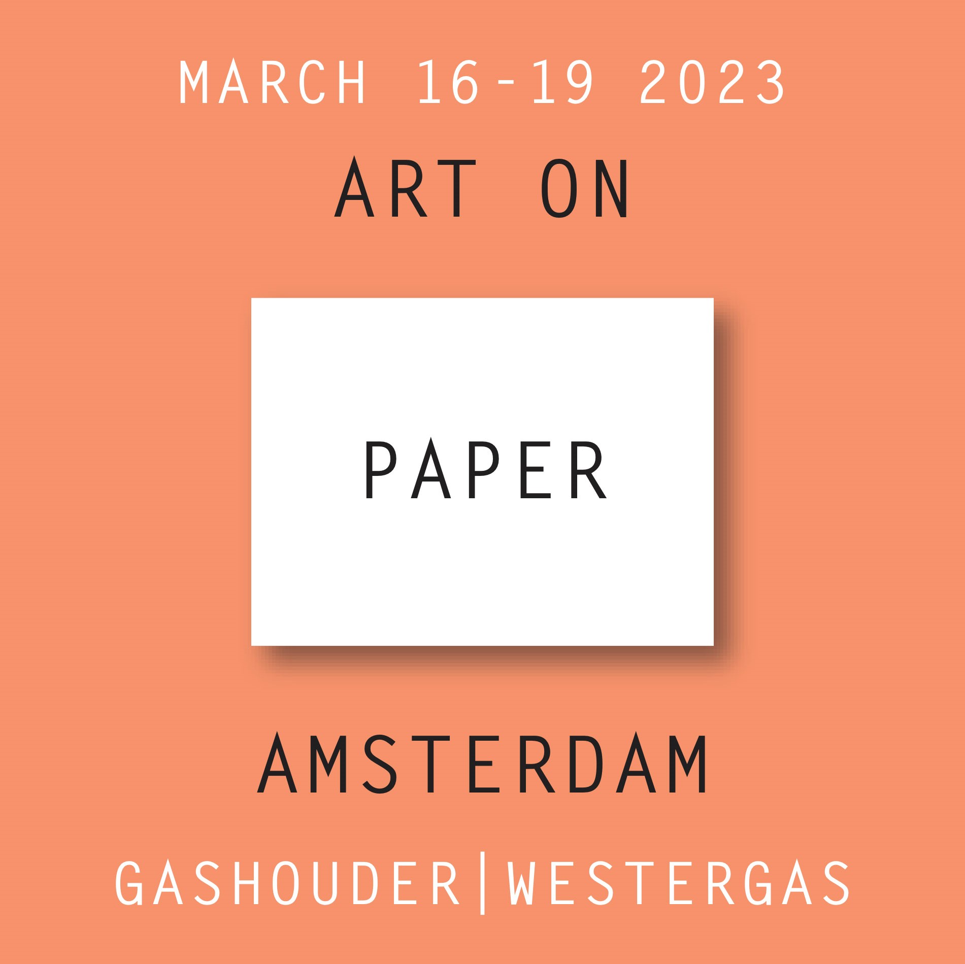 Art on Paper Amsterdam