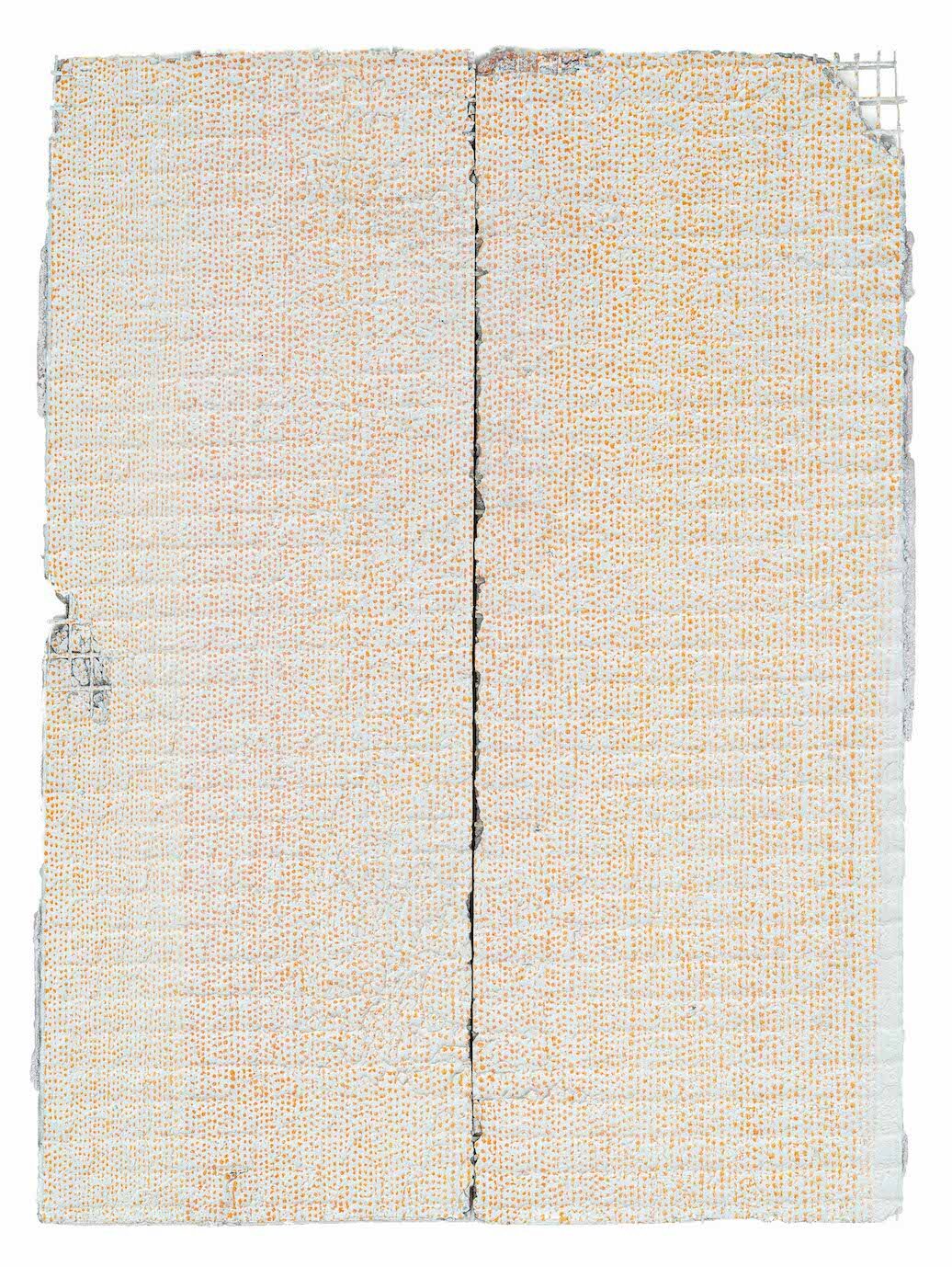 2025, Johannes Regin, Ohne Titel, Marker, Lack auf Leichtbauplatte, 34 x 25,8 cm Kopie